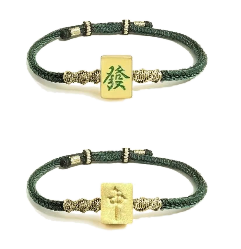 Solid gold bracelet